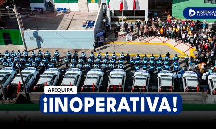 AREQUIPA: VECINOS DENUNCIAN QUE BASE DE SERENAZGO ENTREGADA HACE OCHO DÍAS ESTA INOPERATIVA