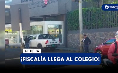 AREQUIPA: FISCALÍA Y LA PNP LLEGA AL COLEGIO LORD BYRON COMO PARTE DE LAS DILIGENCIAS POR DENUNCIA DE ABUSO SEXUAL