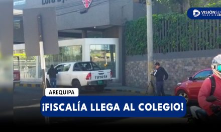 AREQUIPA: FISCALÍA Y LA PNP LLEGA AL COLEGIO LORD BYRON COMO PARTE DE LAS DILIGENCIAS POR DENUNCIA DE ABUSO SEXUAL