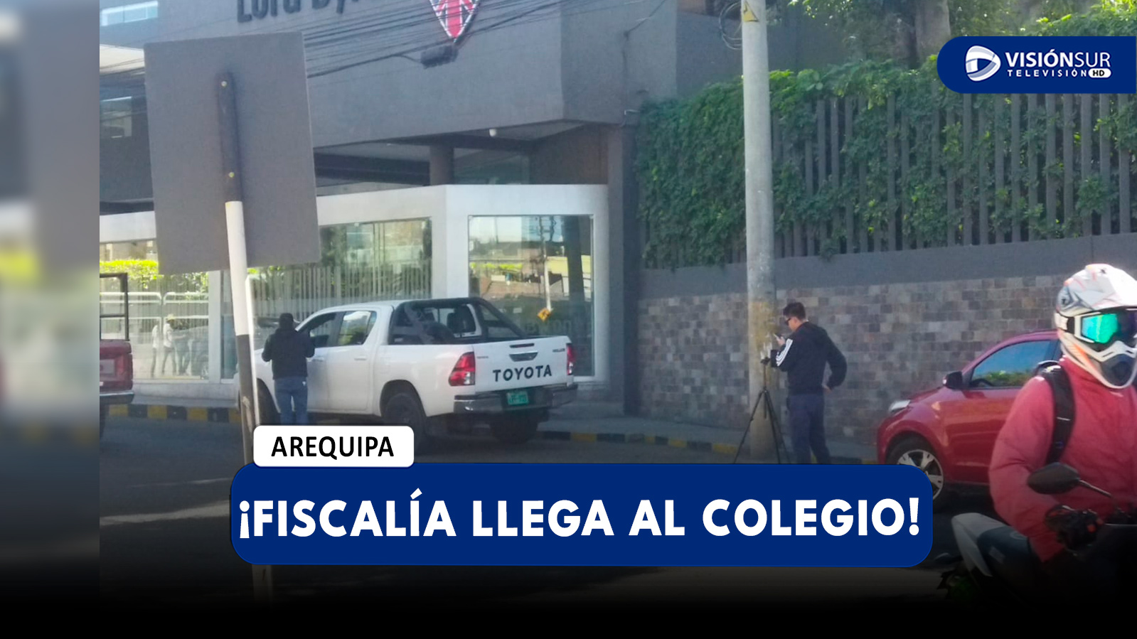 AREQUIPA: FISCALÍA Y LA PNP LLEGA AL COLEGIO LORD BYRON COMO PARTE DE LAS DILIGENCIAS POR DENUNCIA DE ABUSO SEXUAL