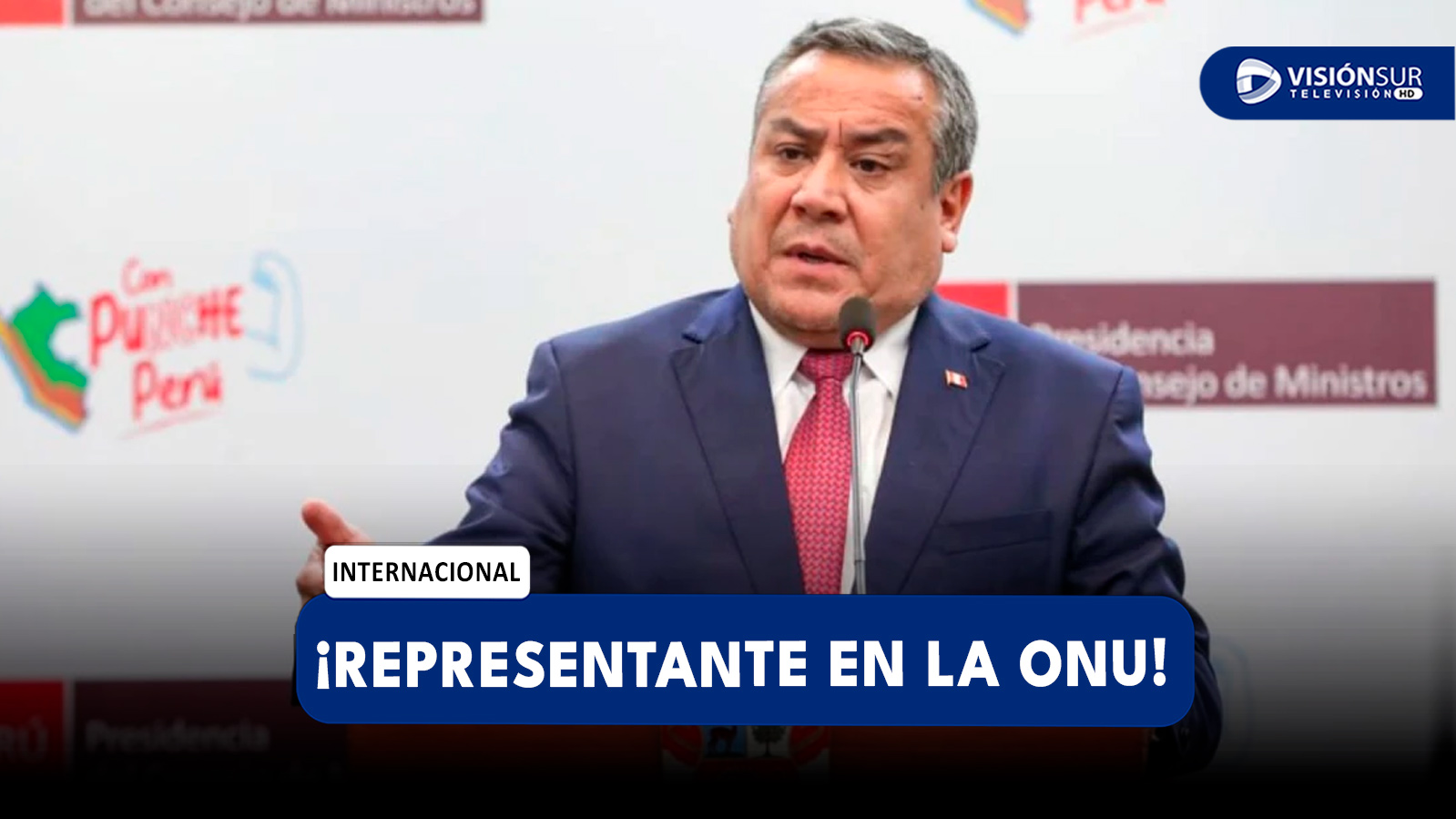 NACIONAL: NOMBRAN A GUSTAVO ADRIANZÉN COMO REPRESENTANTE PERMANENTE DEL PERÚ EN LA ONU