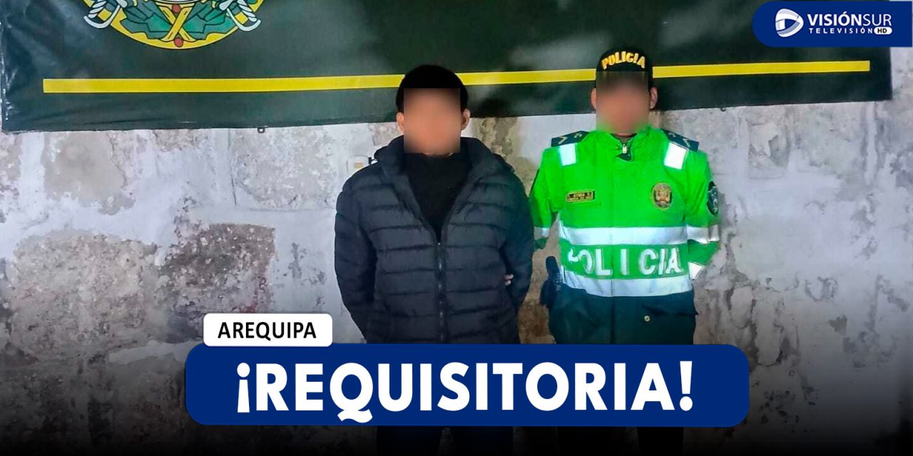 AREQUIPA: DETIENEN A VARÓN CON REQUISITORIA AL INTERIOR DEL TERMINAL TERRESTRE POR EL GRAVE DELITO DE SICARIATO