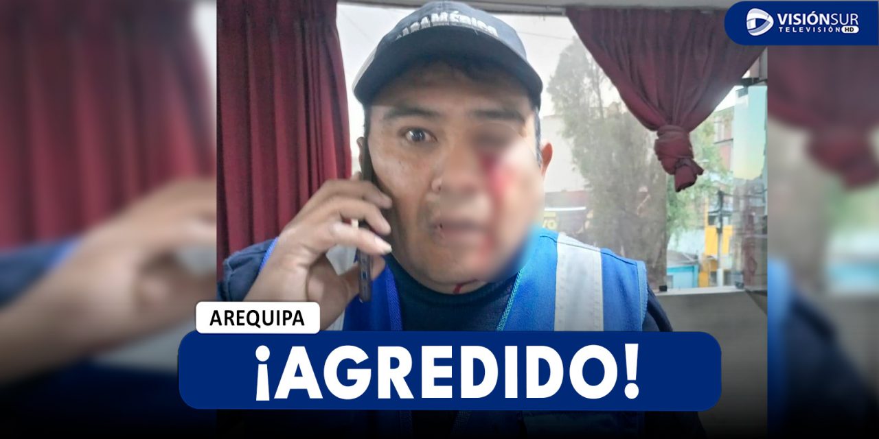 AREQUIPA: ACUSAN AL SUPERVISOR DE SERENAZGO DE AGREDIR CON UNA LLAVE AL CONDUCTOR PARAMÉDICO DEL MPA