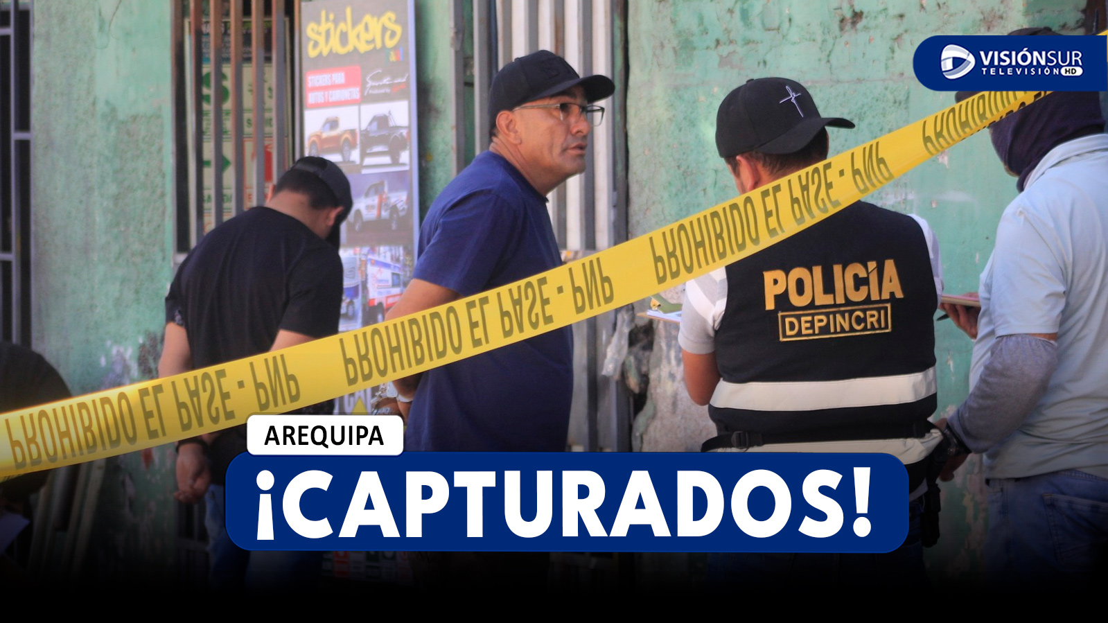 AREQUIPA: DETIENEN A TRES DELINCUENTES LUEGO DE HABER SIDO ENCONTRADOS ROBANDO UN VEHÍCULO EN LA AV. GOYENECHE