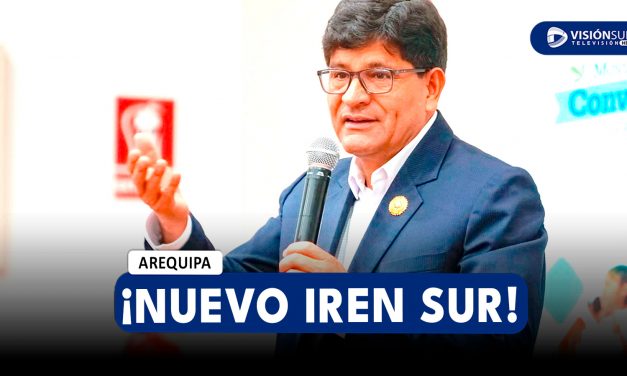 AREQUIPA: GOBERNADOR ASEGURA QUE NUEVO IREN SUR SE CONSTRUIRÁ EN LA ZONA DE UMAPALCA