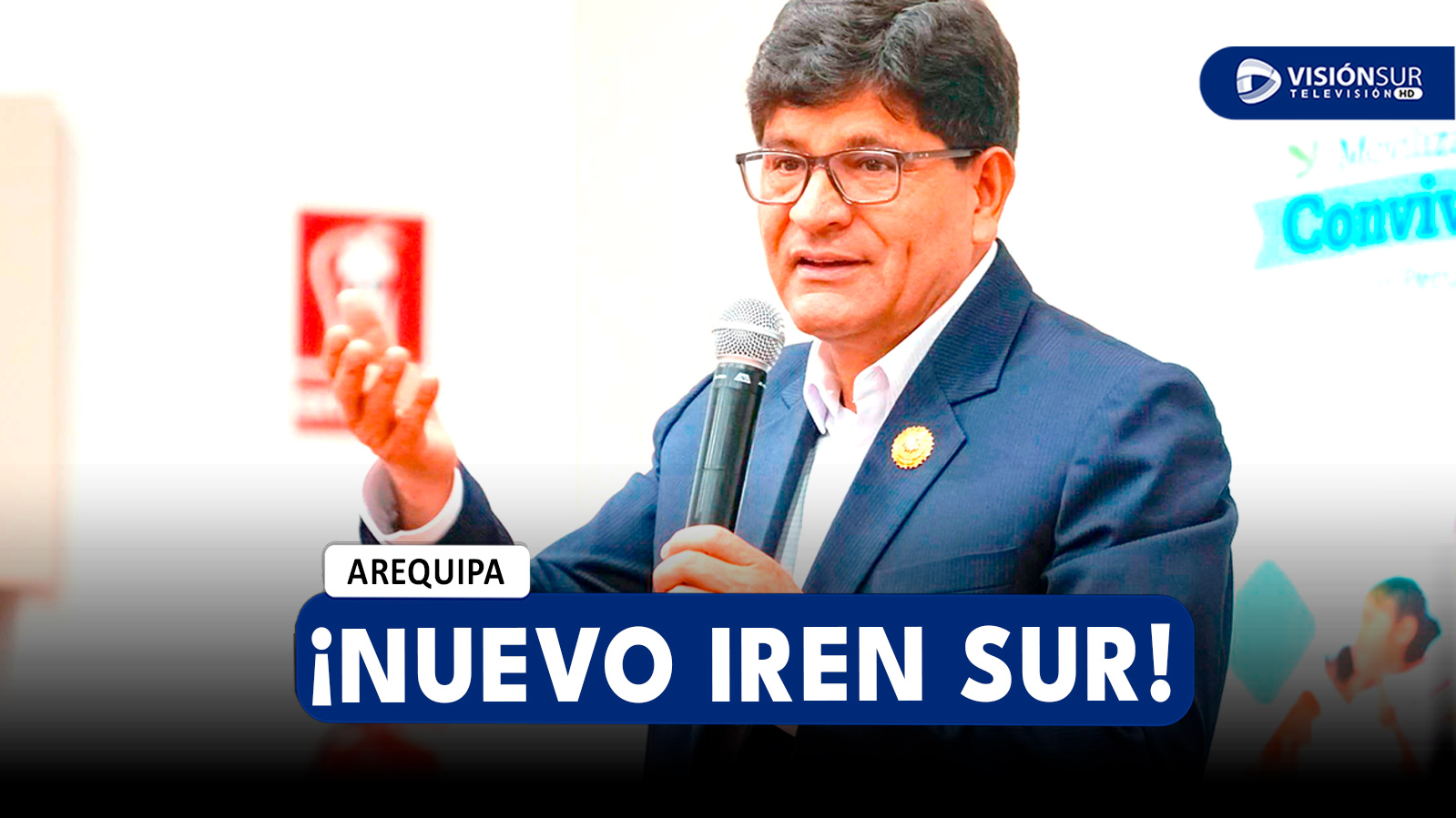 AREQUIPA: GOBERNADOR ASEGURA QUE NUEVO IREN SUR SE CONSTRUIRÁ EN LA ZONA DE UMAPALCA