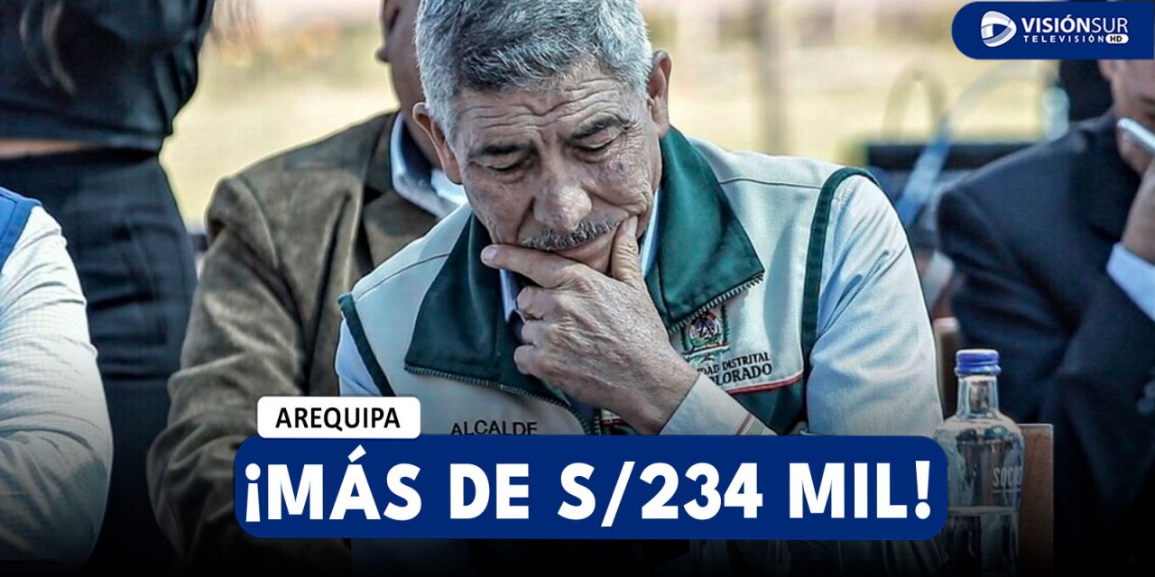 AREQUIPA: DENUNCIAN QUE MUNICIPIO DE CERRO COLORADO DIRECCIONÓ SERVICIOS DE MÁS DE S/234 MIL A EMPRESAS DE UNA MISMA FAMILIA