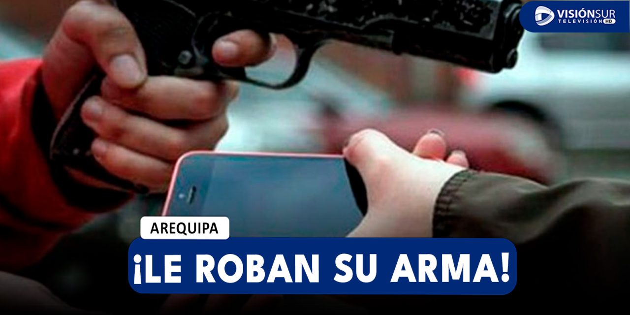 AREQUIPA: DELINCUENTES ASALTAN A EFECTIVO DE LA PNP Y LE ROBAN SU ARMA REGLAMENTARIA EN CERRO COLORADO