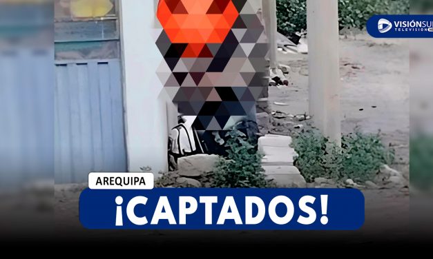 AREQUIPA: CAPTAN A MENORES DE EDAD MANTENIENDO RELACIONES SEXUALES EN LA VÍA PÚBLICA EN CERRO COLORADO