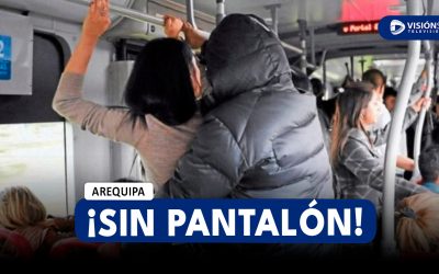 AREQUIPA: DENUNCIAN A VARÓN POR PRESUNTAMENTE REALIZAR TOCAMIENTOS INDEBIDOS DE MUJER Y QUITARSE EL PANTALÓN EN BUS