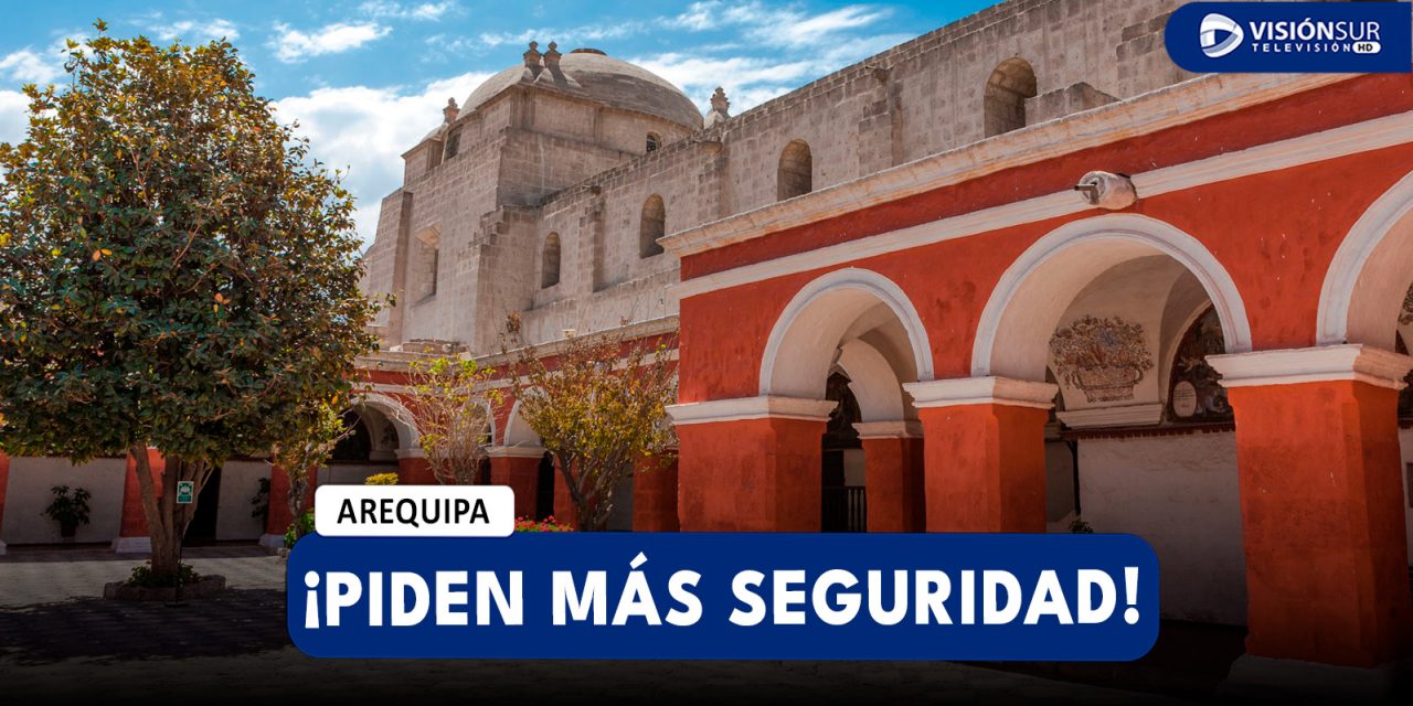 AREQUIPA: ADMINISTRADOR DEL MONASTERIO DE SANTA CATALINA PIDEN MAYOR SEGURIDAD TRAS ROBO DE 25 TACHUELA DE BRONCE