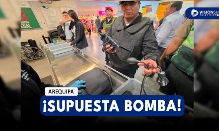 AREQUIPA: SUPUESTO EXPLOSIVO EN EL AEROPUERTO RODRÍGUEZ BALLÓN TERMINÓ SIENDO UN TENSIÓMETRO