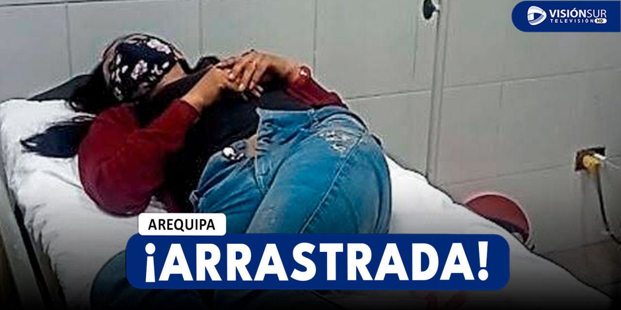 AREQUIPA: DELINCUENTES ARRASTRAN A JOVEN POR VARIOS METROS PARA INTENTAR ROBARLE SU CARTERA EN PAUCARPATA