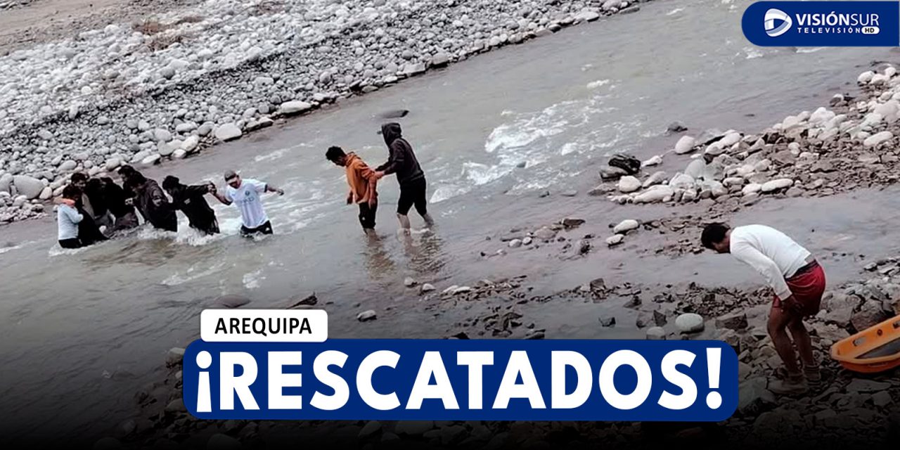 AREQUIPA: CAMIONETA TERMINA DESPISTÁNDOSE EN EL DISTRITO DE MARINO NICOLÁS VALCARCEL Y DEJA VARIOS HERIDOS