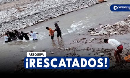 AREQUIPA: CAMIONETA TERMINA DESPISTÁNDOSE EN EL DISTRITO DE MARINO NICOLÁS VALCARCEL Y DEJA VARIOS HERIDOS