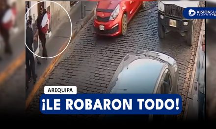 AREQUIPA: VECINOS DEL CERCADO DENUNCIAN QUE POLICÍAS MUNICIPALES LE ROBARON SUS COMPRAS A UNA MADRE DE FAMILIA