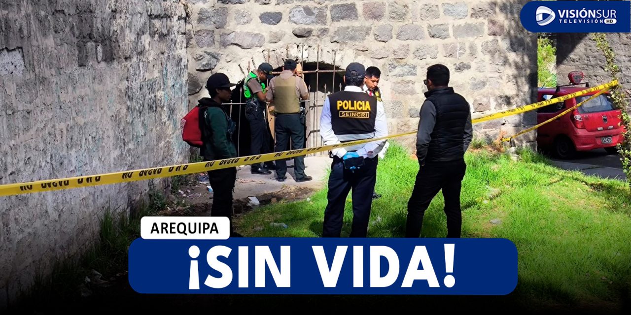 AREQUIPA: HALLAN EL CUERPO SIN VIDA DE UN VARÓN DEBAJO DEL PUENTE GRAU EN EL CERCADO DE LA CIUDAD
