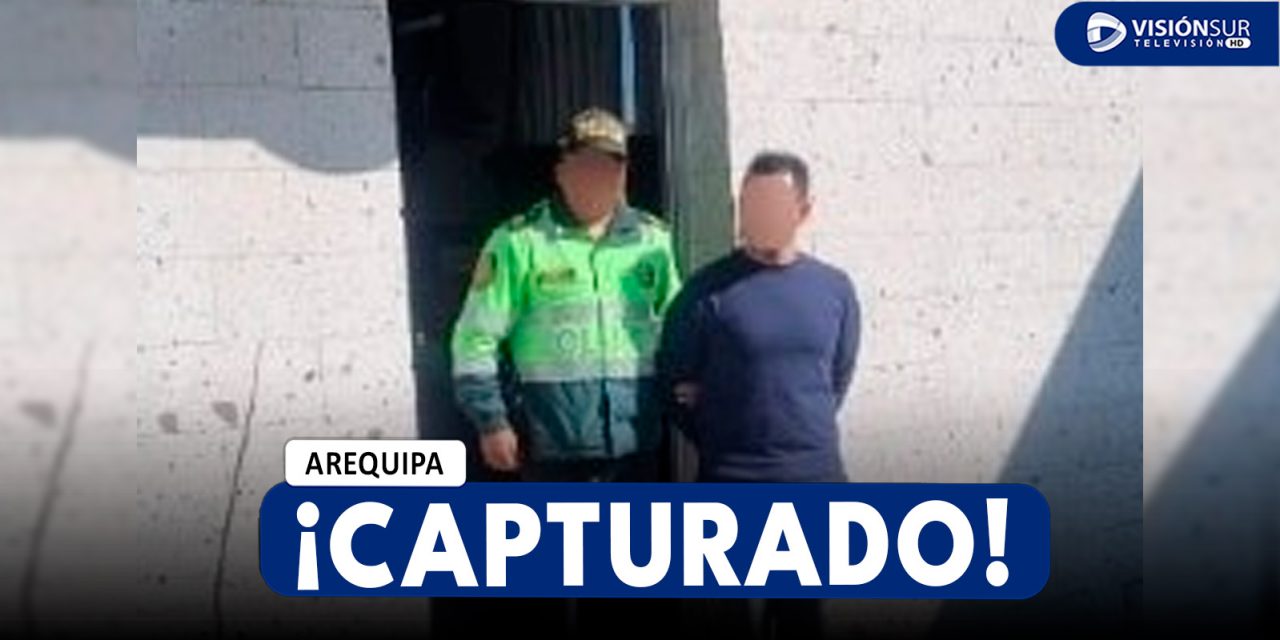 AREQUIPA: DETIENEN A VARÓN CON REQUISITORIA EN EL AEROPUERTO INTERNACIONAL ALFREDO RODRÍGUEZ BALLÓN