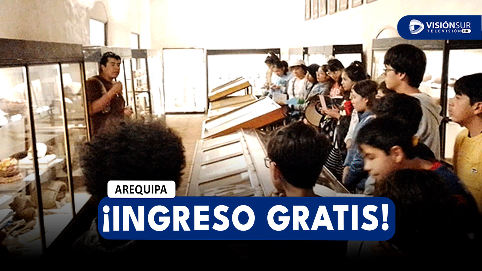 AREQUIPA: ESTUDIANTES A NIVEL REGIONAL PODRÁN INGRESAR GRATUITAMENTE A LOS MUSEOS DURANTE EL MES DE MAYO
