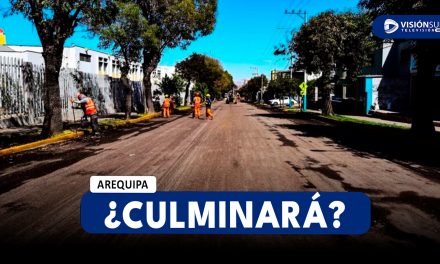 AREQUIPA: TRABAJOS EN LA AV. INDEPENDENCIA CULMINARÍAN ESTE VIERNES 23 DE MAYO Y EN LA AV. JORGE CHÁVEZ EL 31 DE MAYO