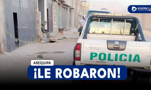 AREQUIPA: DELINCUENTES ENCAÑONAN Y LE ROBAN HASTA LAS LLAVES DE SU VIVIENDA A VARÓN EN CERRO COLORADO