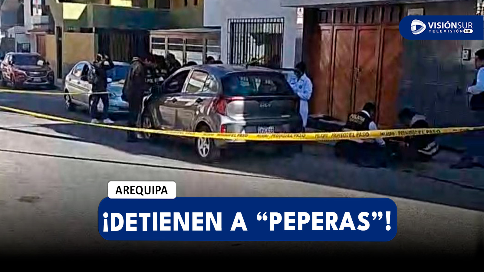 AREQUIPA: DETIENEN A UNA BANDA DE PRESUNTAS “PEPERAS” EN PLENO ACTO DELICTIVO EN EL DISTRITO DE JOSÉ LUIS BUSTAMANTE Y RIVERO