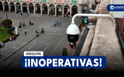 AREQUIPA: AL MENOS 46 CÁMARAS DE VIDEOVIGILANCIA ESTARÍAN INOPERATIVAS DEBIDO AL RETRASO DE INSTALACIÓN DE ANTENAS