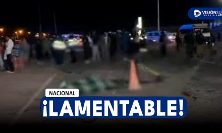 NACIONAL: ATROPELLAN A OCTOGENARIA Y DEJAN GRAVEMENTE HERIDA A SU FAMILIAR EN JULIACA