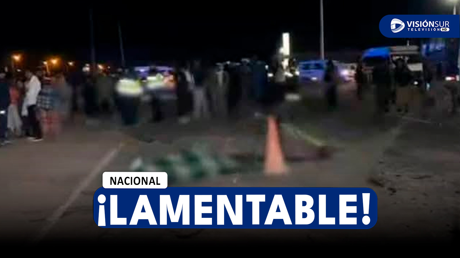NACIONAL: ATROPELLAN A OCTOGENARIA Y DEJAN GRAVEMENTE HERIDA A SU FAMILIAR EN JULIACA