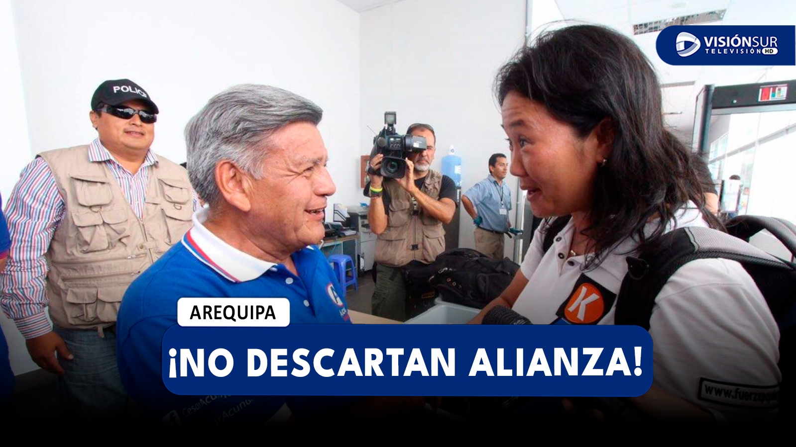 AREQUIPA: VOCERO DE APP NO DESCARTA ALIANZA POLÍTICA CON EL PARTIDO FUERZA POPULAR LIDERADO POR KEIKO FUJIMORI
