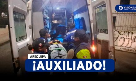 AREQUIPA: VARÓN DE 17 AÑOS ES AUXILIADO TRAS CAER DEL PUENTE GRAU Y LOGRAR SOBREVIVIR