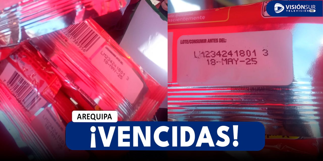 AREQUIPA: MADRES DE FAMILIA DENUNCIAN HABER RECIBIDO GALLETAS VENCIDAS EN DESFILE DE MIRAFLORES