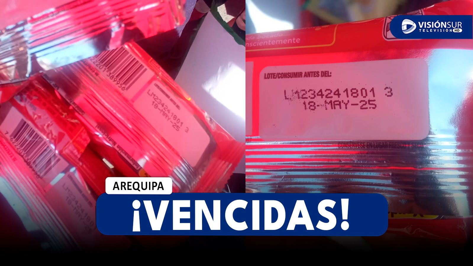 AREQUIPA: MADRES DE FAMILIA DENUNCIAN HABER RECIBIDO GALLETAS VENCIDAS EN DESFILE DE MIRAFLORES