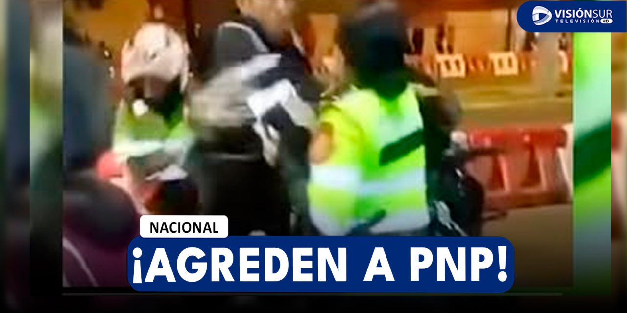 NACIONAL: DOS PERSONAS FUERON DETENIDAS TRAS AGREDIR A UNA SUBOFICIAL DE LA PNP EN EL CENTRO DE LIMA