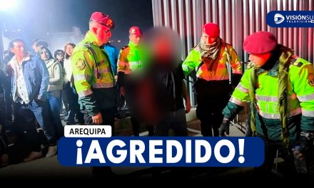 AREQUIPA: VARÓN TERMINA CON LA CABEZA ROTA TRAS SER AGREDIDO POR OTRO SUJETO EN EL CONCIERTO DE CORAZÓN SERRANO