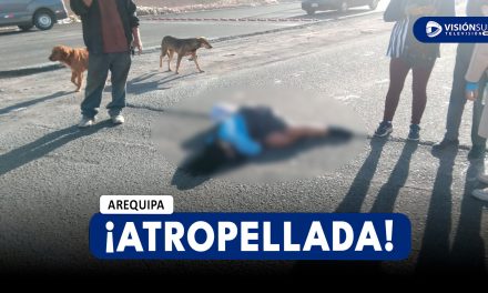 AREQUIPA: COMBI ATROPELLA A MENOR DE EDAD EN LA AUTOPISTA AREQUIPA – LA JOYA