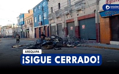 AREQUIPA: VECINOS Y CONDUCTORES DENUNCIAN EL GRAN TRÁFICO EN LA AV. GOYENECHE PRODUCTO DEL CIERRE DE LA CALLE MANUEL MUÑOZ NAJAR