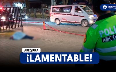 AREQUIPA: JOVEN ESTUDIANTE PERDIÓ LA VIDA TRAS CAER Y GOLPEARSE LA CABEZA EN LA ZONA DE ZAMÁCOLA
