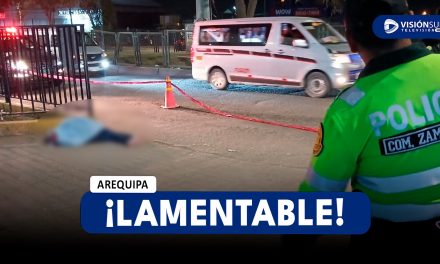 AREQUIPA: JOVEN ESTUDIANTE PERDIÓ LA VIDA TRAS CAER Y GOLPEARSE LA CABEZA EN LA ZONA DE ZAMÁCOLA