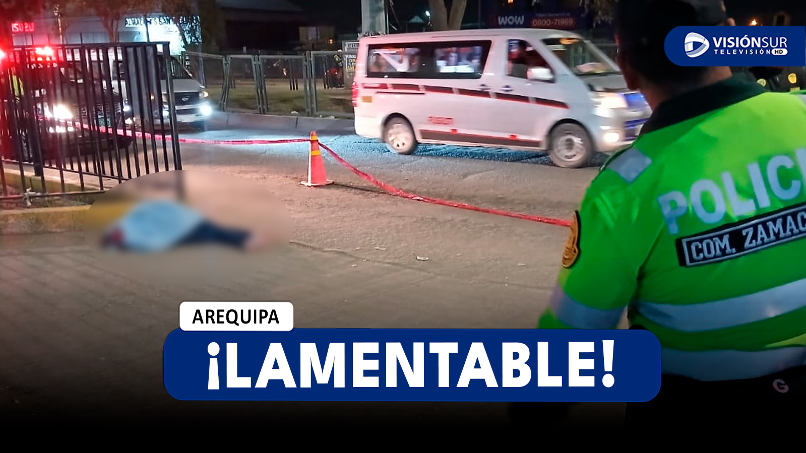 AREQUIPA: JOVEN ESTUDIANTE PERDIÓ LA VIDA TRAS CAER Y GOLPEARSE LA CABEZA EN LA ZONA DE ZAMÁCOLA