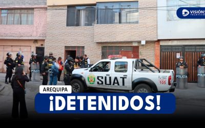 AREQUIPA: DETIENEN A INTEGRANTES DE LA ORGANIZACIÓN CRIMINAL “LAS MUÑECAS DEL 77” EN MEGAOPERATIVO