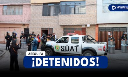 AREQUIPA: DETIENEN A INTEGRANTES DE LA ORGANIZACIÓN CRIMINAL “LAS MUÑECAS DEL 77” EN MEGAOPERATIVO