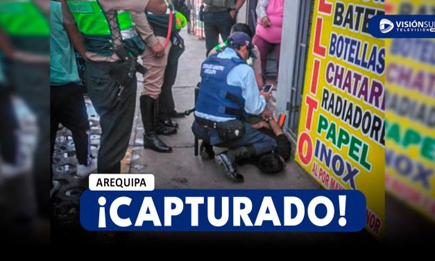 AREQUIPA: CAPTURAN A VARÓN QUE PARTICIPO DE PELEA DONDE FALLECIÓ UNO DE LOS IMPLICADOS