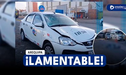 AREQUIPA: VARÓN DE 62 AÑOS PIERDE LA VIDA TRAS SER ATROPELLADO POR TAXISTA EN LA VÍA EVITAMIENTO