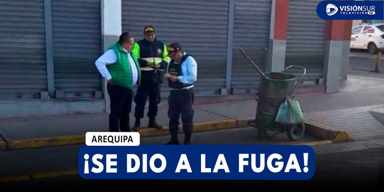 AREQUIPA: TRABAJADORA DE LIMPIEZA DE PAUCARPATA FUE ATROPELLADA Y CONDUCTOR SE DIO A LA FUGA