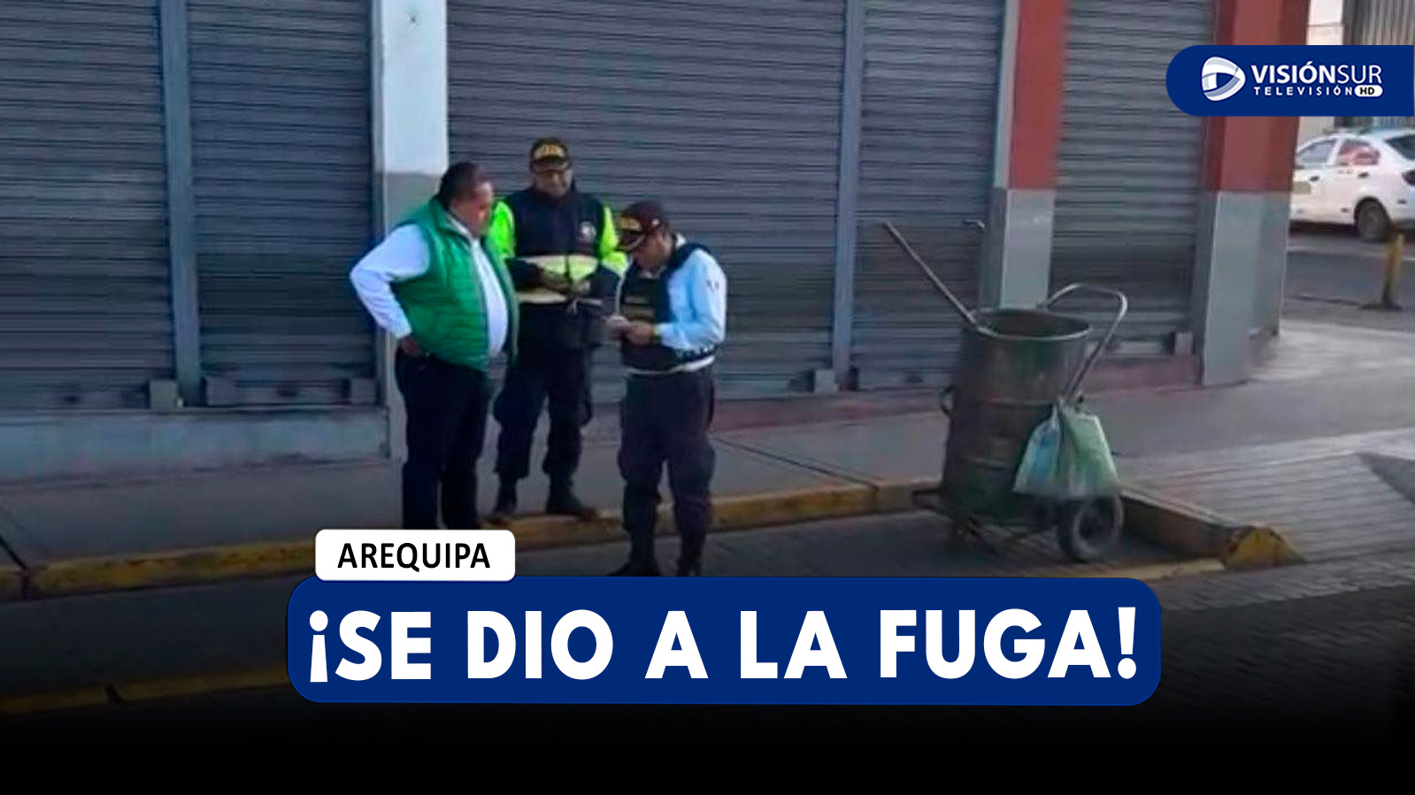 AREQUIPA: TRABAJADORA DE LIMPIEZA DE PAUCARPATA FUE ATROPELLADA Y CONDUCTOR SE DIO A LA FUGA