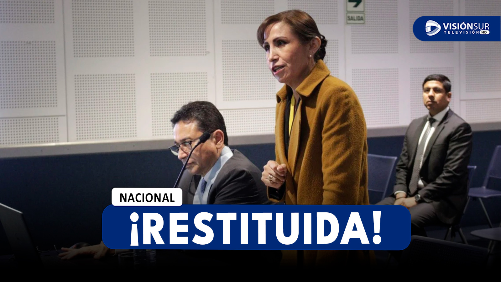 NACIONAL: JNJ REVOCÓ DESTITUCIÓN CONTRA EXFISCAL DE LA NACIÓN PATRICIA BENAVIDES