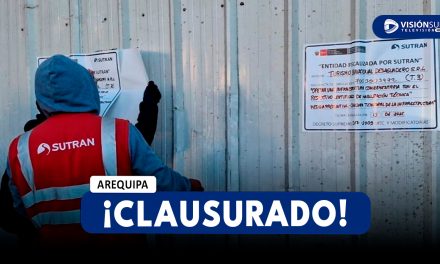 AREQUIPA: CLAUSURAN TERMINAL INFORMAL EN AREQUIPA Y DETECTAN VEHÍCULO ILEGAL RUMBO A JULIACA