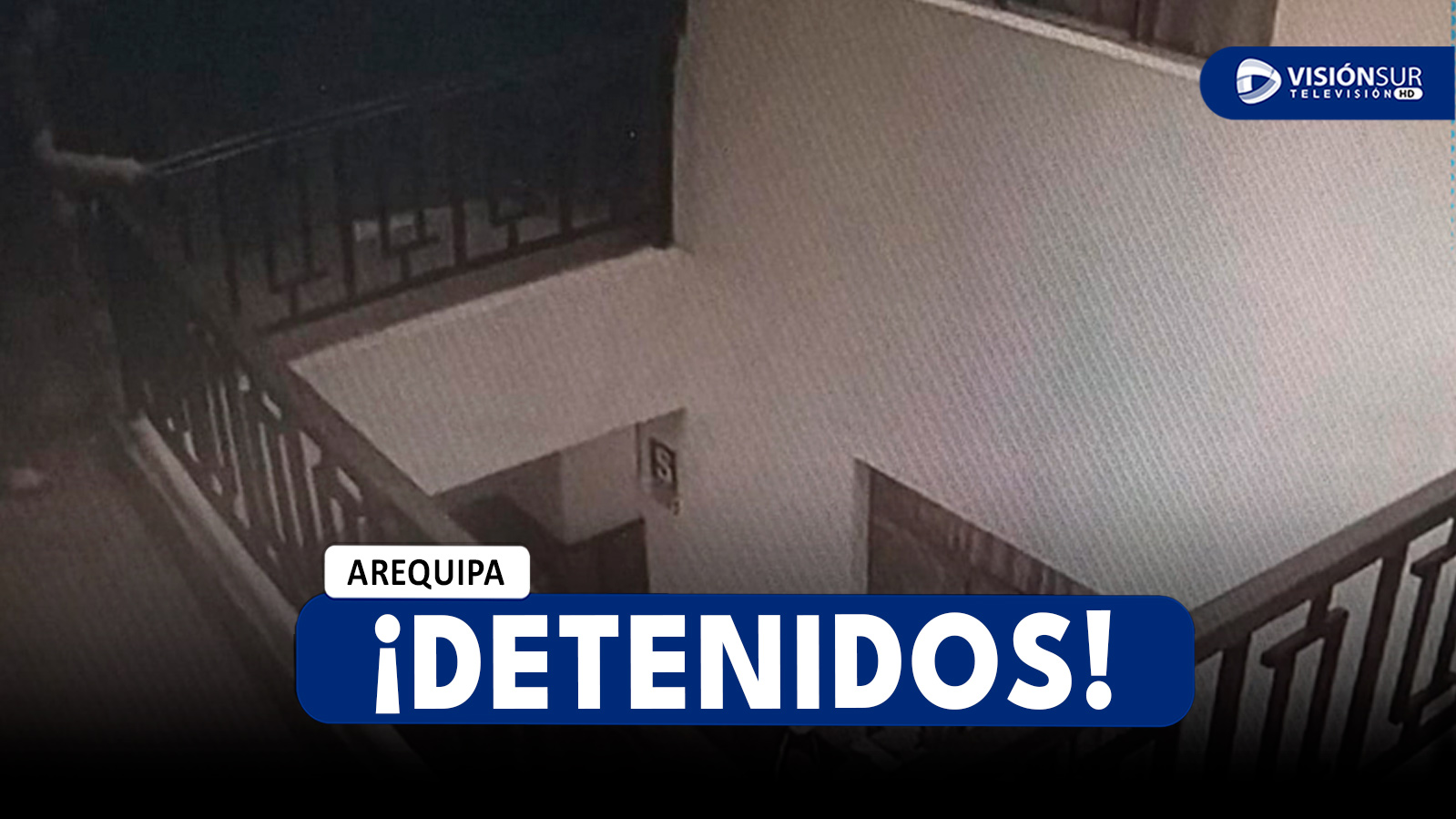 AREQUIPA: PAREJA ROBA MOCHILA EN HOSTAL Y SE OCULTAN EN UNA DE LAS HABITACIONES HASTA SER DETENIDOS