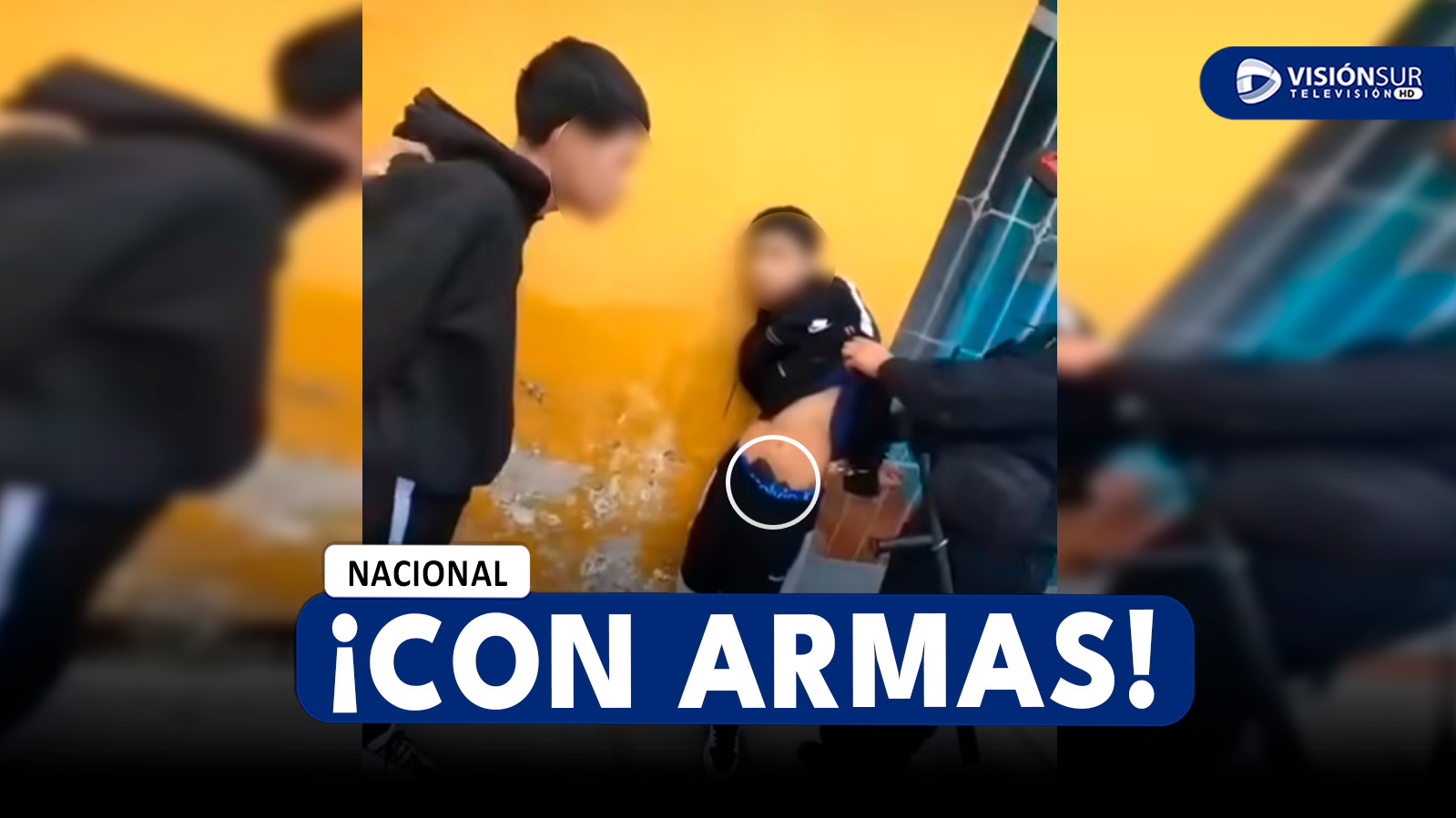 NACIONAL: DETIENEN A DOS MENORES DE EDAD CON ARMAS DE FUEGO CUANDO INTENTABAN COBRAR “CUPO”